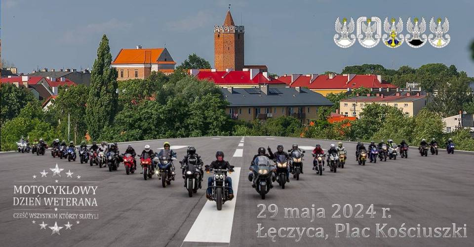 W Łęczycy odbędzie się Motocyklowy Dzień Weterana