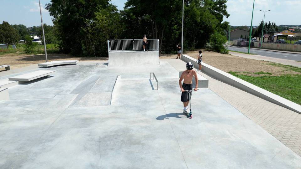 Skatepark w Ozorkowie dostępny dla mieszkańców. Inwestycja kosztowała 1,7 miliona złotych