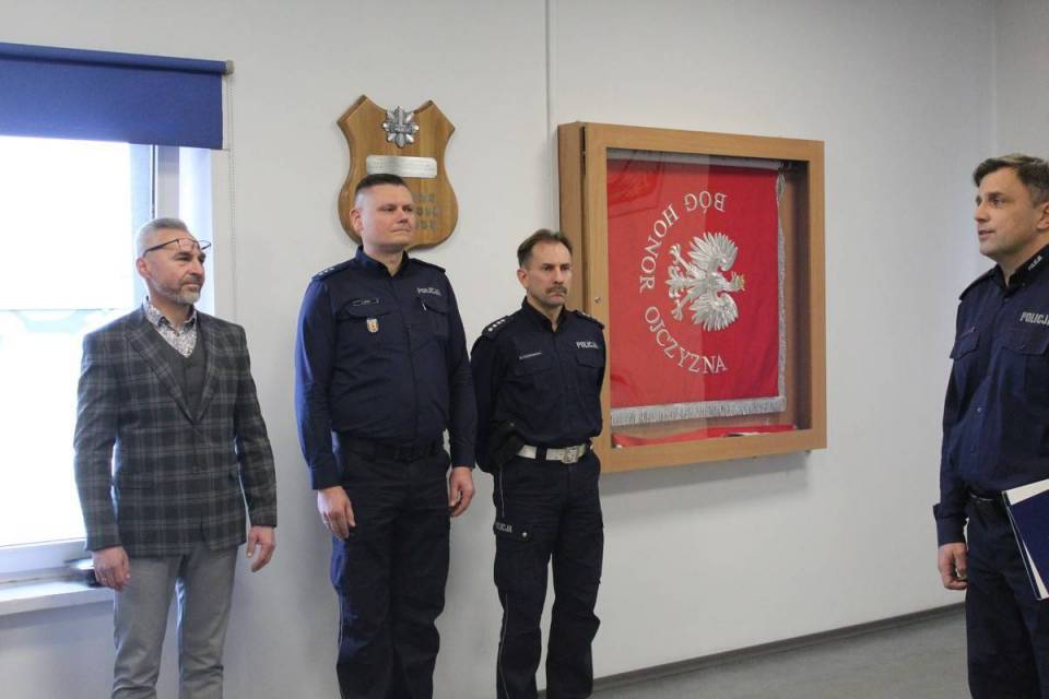 Zmiany kadrowe w Komisariacie Policji w Aleksandrowie Łódzkim