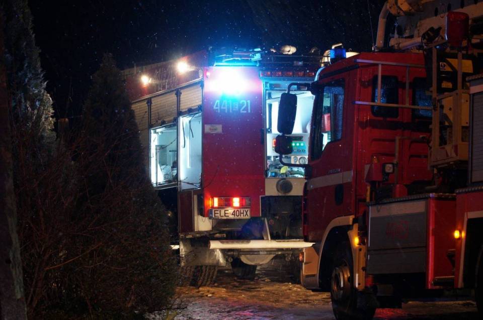 Śmiertelny pożar przy Pietrusińskiego w Zgierzu. Nie żyje mężczyzna