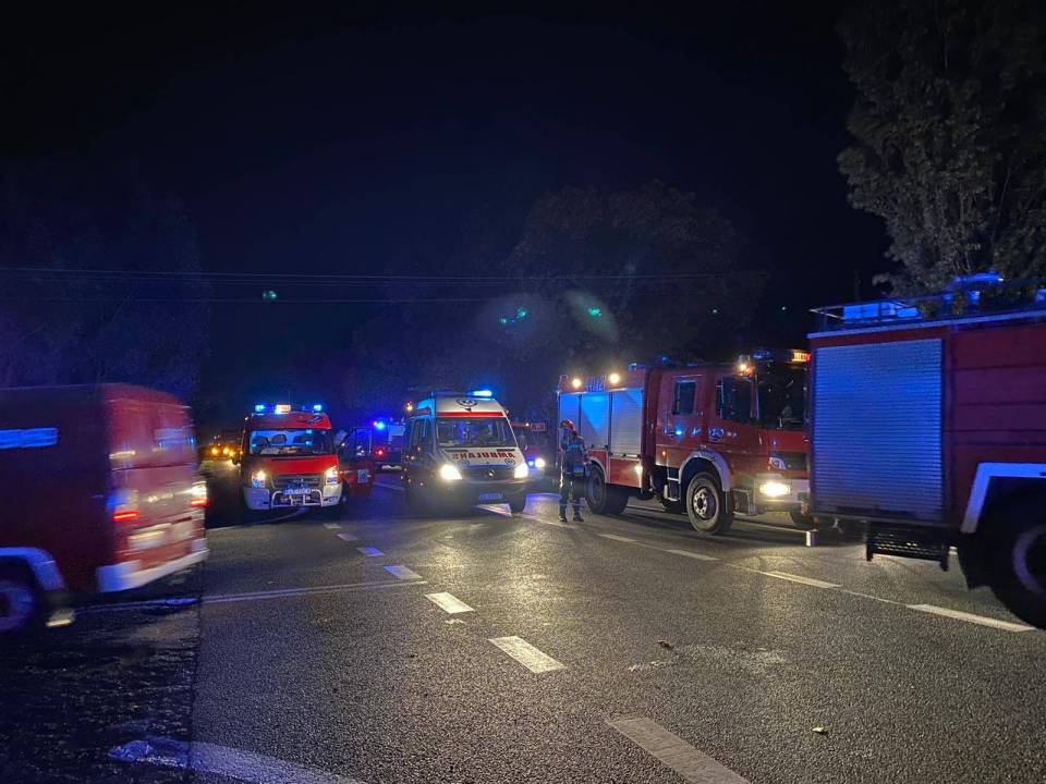 Śmiertelny wypadek w gminie Zgierz. Na miejscu wszystkie służby ratunkowe